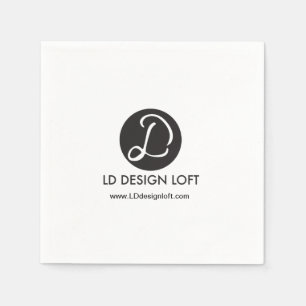 Servilleta De Papel Uso simple de su logotipo aquí y en el sitio web
