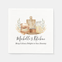 Utensilios de cocina Comida Acuarela Hogar Caterin
