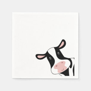 Servilleta De Papel Vaca, vaca linda, animal