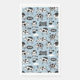 Servilleta De Papel Vaca y leche