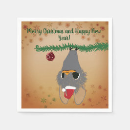 Servilleta De Papel Vacaciones Bat Napkins