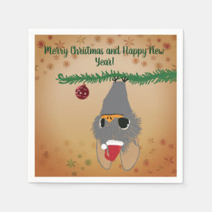 Servilleta De Papel Vacaciones Bat Napkins