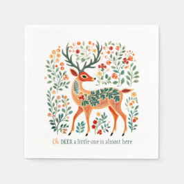 Servilleta De Papel Vacaciones de Navidades de Baby Shower en invierno