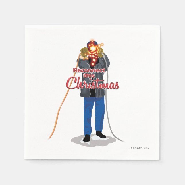 Servilleta De Papel Vacaciones de navidades | Reconectar estos Navidad (Anverso)