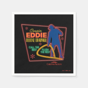 Servilleta De Papel Vacaciones de navidades   Rótulo Cousin Eddie Neo