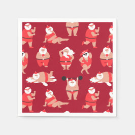 Servilleta De Papel Vacaciones de Santa Positiva Corporal