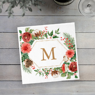 Servilleta De Papel Vacaciones en invierno