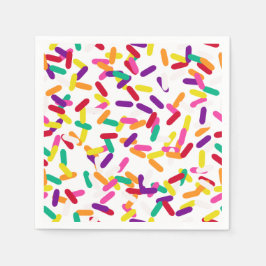 Servilleta De Papel Vainilla Sprinkles