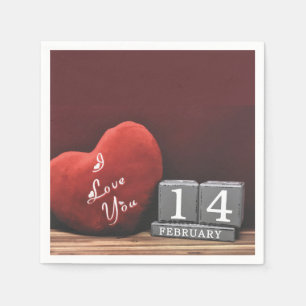 Servilleta De Papel Valantine Day Napkins