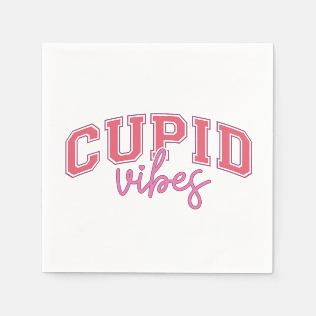 Servilleta De Papel Valentine Cupid Vibes (Anverso)