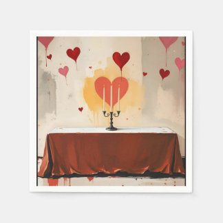Servilleta De Papel Valentines Day Napkins