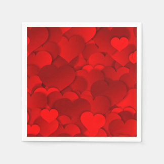 Servilleta De Papel Valentines Hearts
