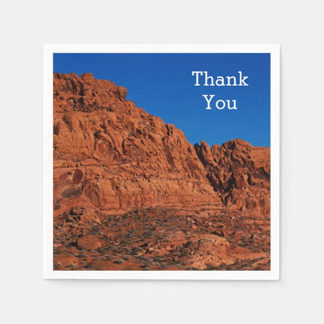 Servilleta De Papel Valle del Fuego (Anverso)