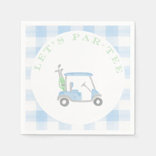 Servilleta De Papel Vamos a Par-Tee Golf Fiesta Napkins