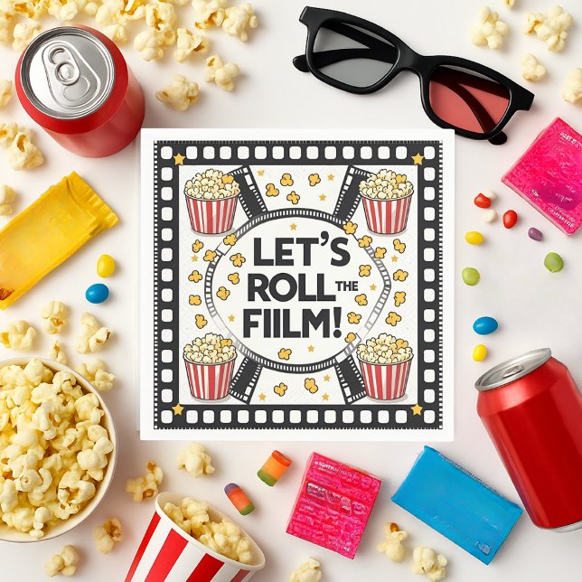 Servilleta De Papel ¡Vamos a Rodar las Servilletas de Película | Noche (Subido por el creador)