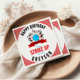 Servilleta De Papel ¡Vamos Bowl! Niños divertidos 5 cumpleaños fiesta