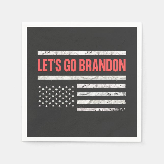 Servilleta De Papel Vamos Brandon (Anverso)
