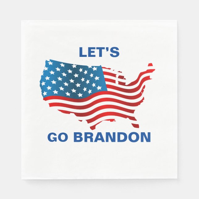 Servilleta De Papel Vamos Brandon (Anverso)