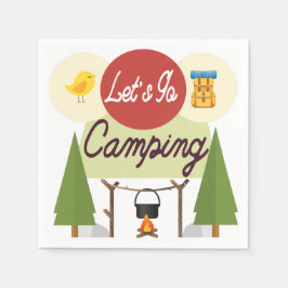 Servilleta De Papel Vamos Camping Napkins