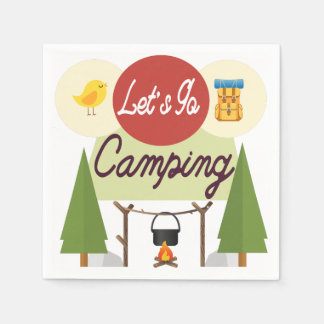 Servilleta De Papel Vamos Camping Napkins