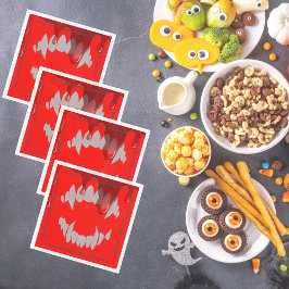 Servilleta De Papel Vampiro Bite Halloween Party