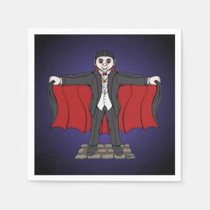 Servilleta De Papel Vampiro cutáneo/dracula