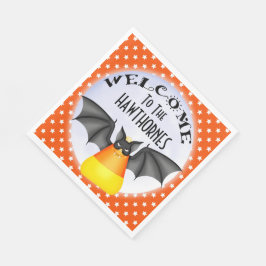 Servilleta De Papel Vampiro de maíz dulce Halloween Napkin