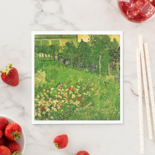 Servilleta De Papel Van Gogh - El jardín de Daubigny,
