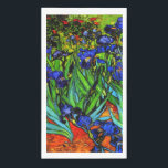 Servilleta De Papel Van Gogh - Irises, pintura famosa,<br><div class="desc">Pintura popular de Vincent van Gogh, irlandeses</div>