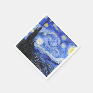 Servilleta De Papel Van Gogh La Noche De Las Estrellas