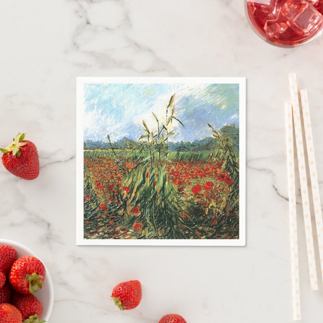Servilleta De Papel Van Gogh - Orejas verdes del trigo (In situ)