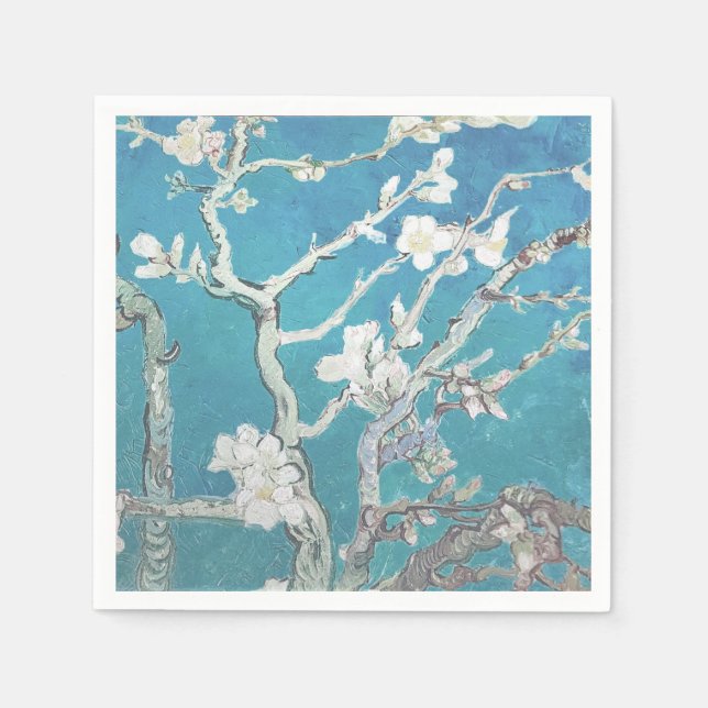 Servilleta De Papel Van Gogh Pintura Almond Blossom (Anverso)