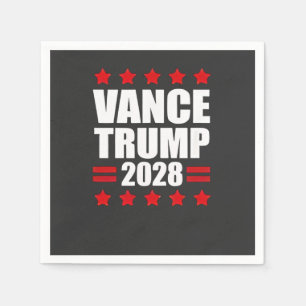 Servilleta De Papel Vance Trump elecciones presidenciales 2028