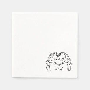 Servilleta De Papel Vaso de chupito de boda personalizado hasta la mue