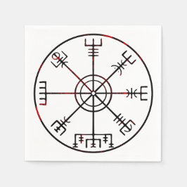 Servilleta De Papel Vegvisir Rutas de protección islandesas
