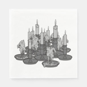 Servilleta De Papel Velas