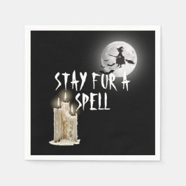 Servilleta De Papel Velas de goteo de Halloween