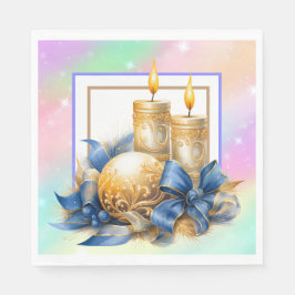 Servilleta De Papel Velas de Navidad
