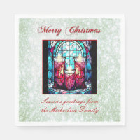 Velas de vidrio manchadas para Purpurinas verdes