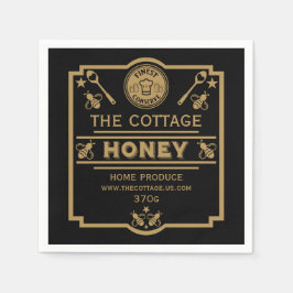 Servilleta De Papel Vendedor de miel