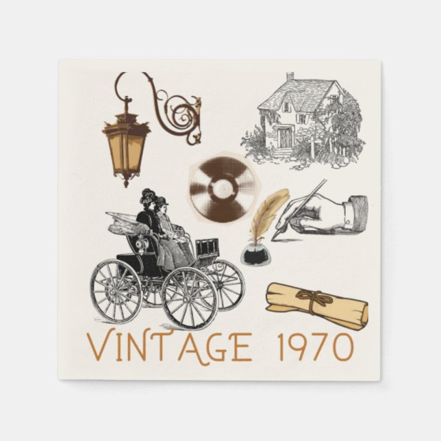 SERVILLETA DE PAPEL VENTAJA 1970 (Anverso)