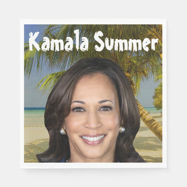 Servilleta De Papel Verano de Kamala 2024 (Anverso)