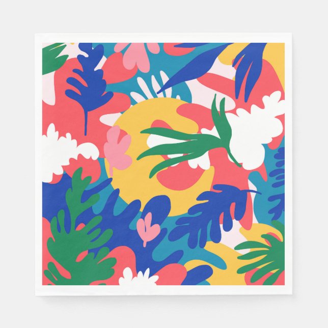 Servilleta De Papel Verano de México (Anverso)