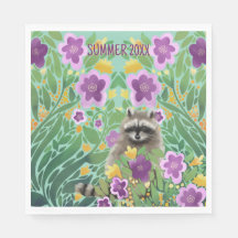 Verano Floral Mapache