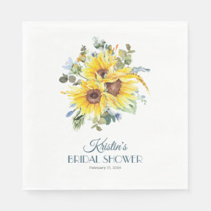 Servilleta De Papel Verano Girasol Luncheon Fiesta Napkin