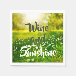 Servilleta De Papel Verano Sunshine Fun Wine
