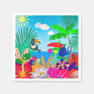 Servilleta De Papel Verano tropical