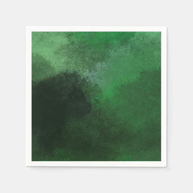 Servilleta De Papel verde bosque (Anverso)