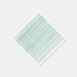 Servilleta De Papel Verde menta espuma de mar Turquesa pastel Madera r