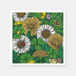 Servilleta De Papel Verde primavera